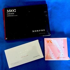 3 Eyeshadow Morphe Pallets